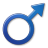 Männlich Logo